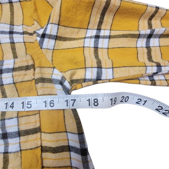 Pacsun yellow flannel     b1 - Picture 5 of 6